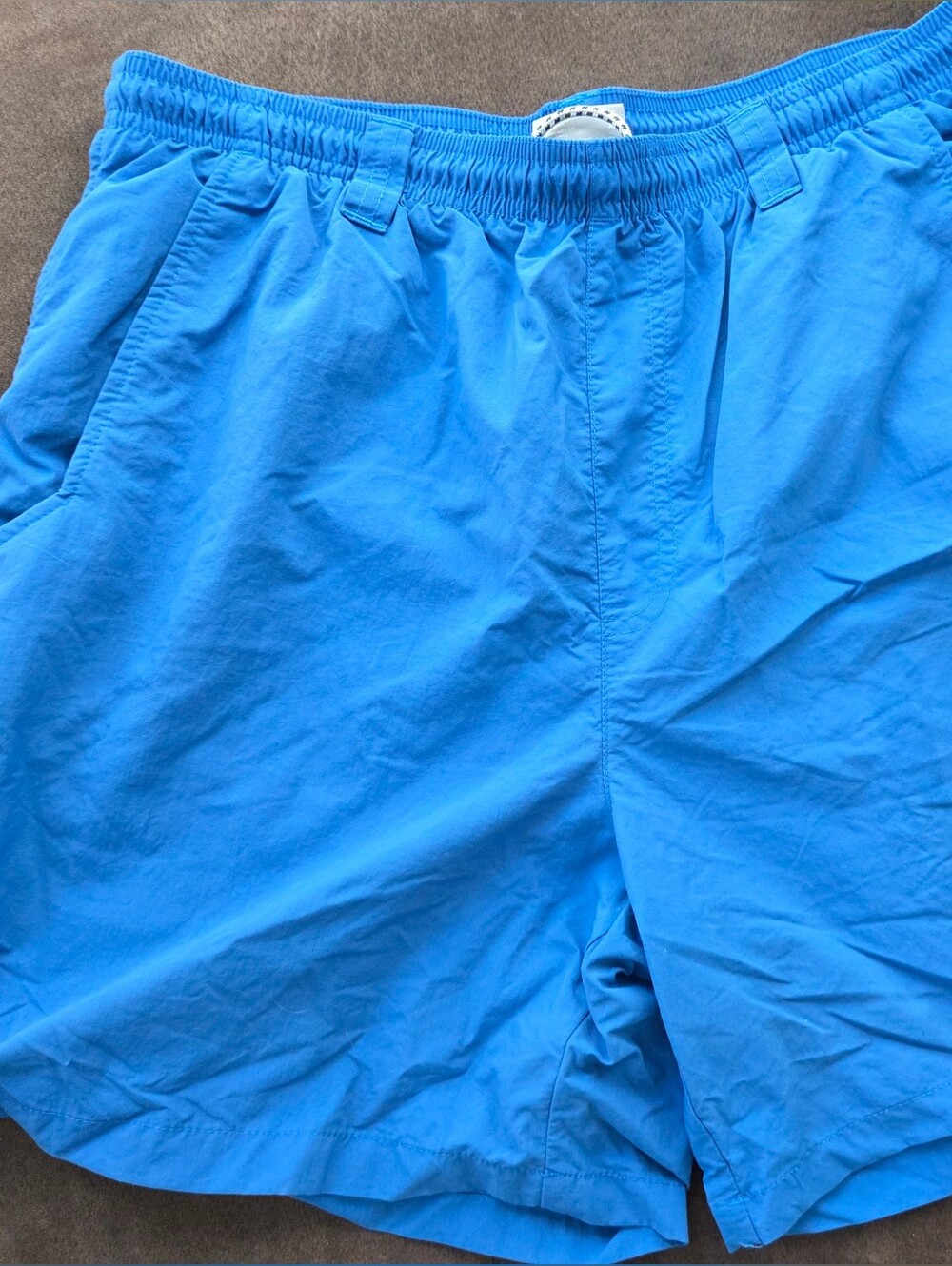 Columbia Men's Bright Blue Athletic Shorts Size Medium